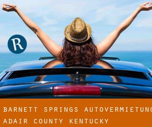 Barnett Springs autovermietung (Adair County, Kentucky)