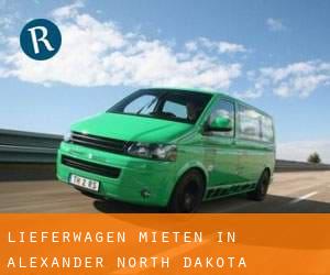 Lieferwagen mieten in Alexander (North Dakota)