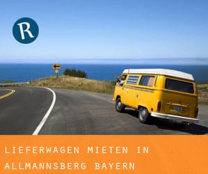 Lieferwagen mieten in Allmannsberg (Bayern)