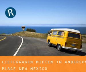 Lieferwagen mieten in Anderson Place (New Mexico)