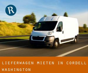 Lieferwagen mieten in Cordell (Washington)