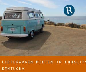 Lieferwagen mieten in Equality (Kentucky)