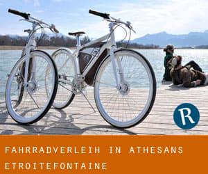 Fahrradverleih in Athesans-Étroitefontaine