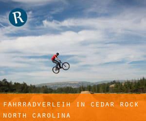 Fahrradverleih in Cedar Rock (North Carolina)