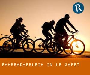 Fahrradverleih in Le Sapet