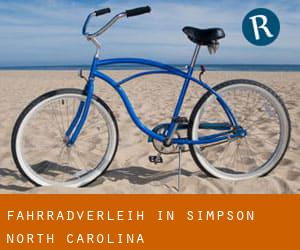 Fahrradverleih in Simpson (North Carolina)