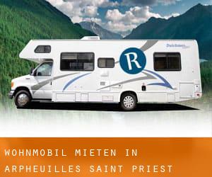Wohnmobil mieten in Arpheuilles-Saint-Priest