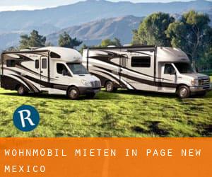 Wohnmobil mieten in Page (New Mexico)