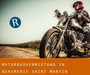 Motorradvermietung in Beaumerie-Saint-Martin