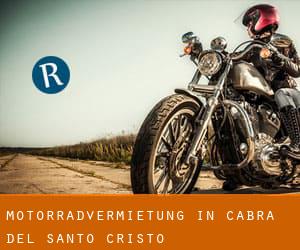 Motorradvermietung in Cabra del Santo Cristo