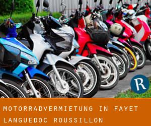 Motorradvermietung in Fayet (Languedoc-Roussillon)