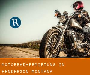 Motorradvermietung in Henderson (Montana)