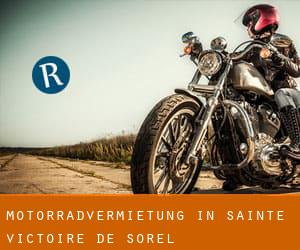 Motorradvermietung in Sainte-Victoire-de-Sorel