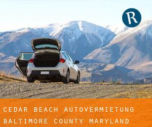 Cedar Beach autovermietung (Baltimore County, Maryland)