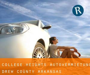 College Heights autovermietung (Drew County, Arkansas)