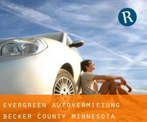 Evergreen autovermietung (Becker County, Minnesota)