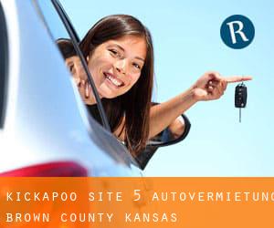 Kickapoo Site 5 autovermietung (Brown County, Kansas)