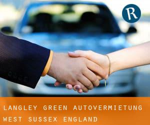 Langley Green autovermietung (West Sussex, England)