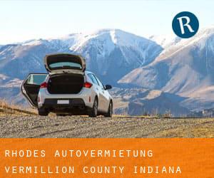 Rhodes autovermietung (Vermillion County, Indiana)