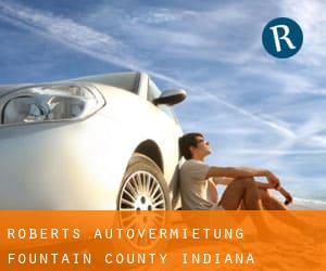 Roberts autovermietung (Fountain County, Indiana)