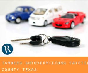 Tamberg autovermietung (Fayette County, Texas)